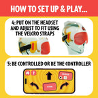 TOMY Human Controller Party Game – Hilarious App-Controlled Game for Kids, Teens & Adults