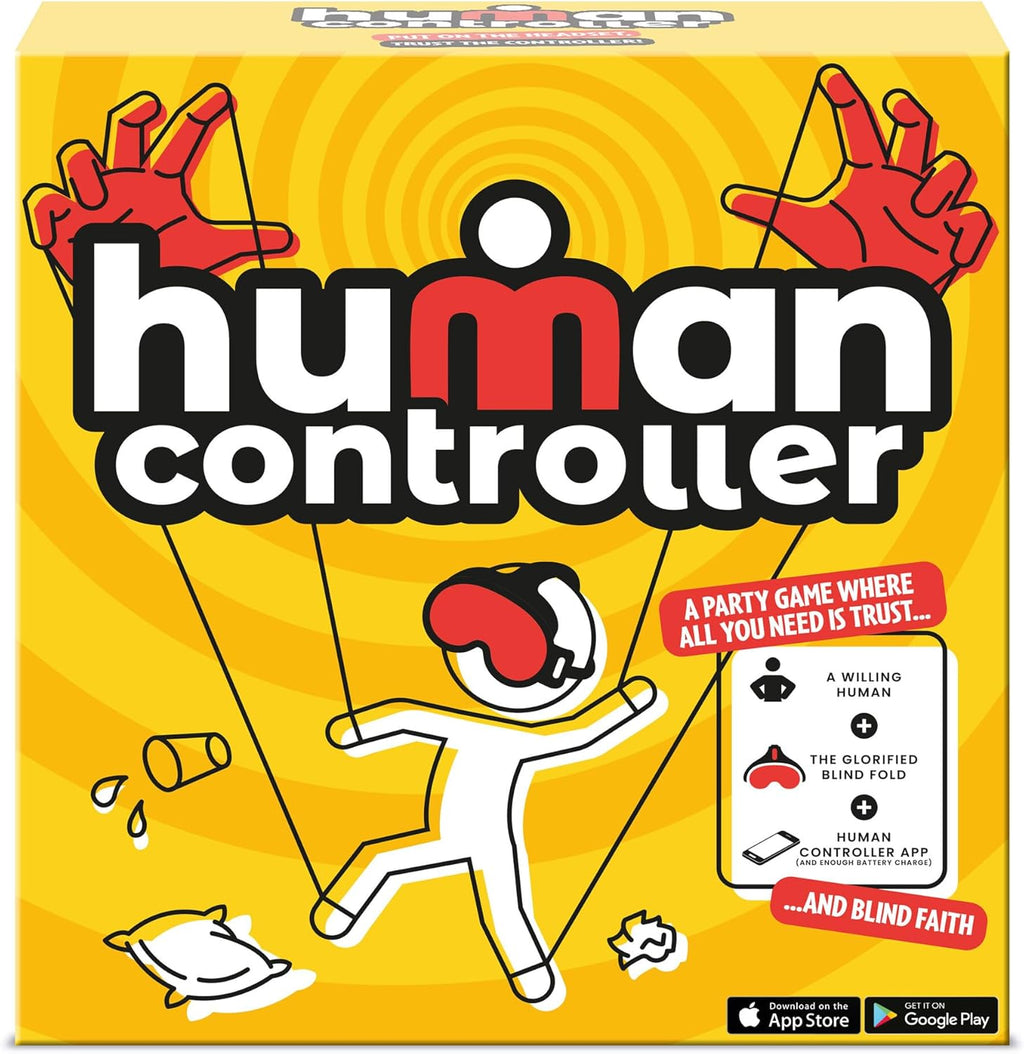 TOMY Human Controller Party Game – Hilarious App-Controlled Game for Kids, Teens & Adults