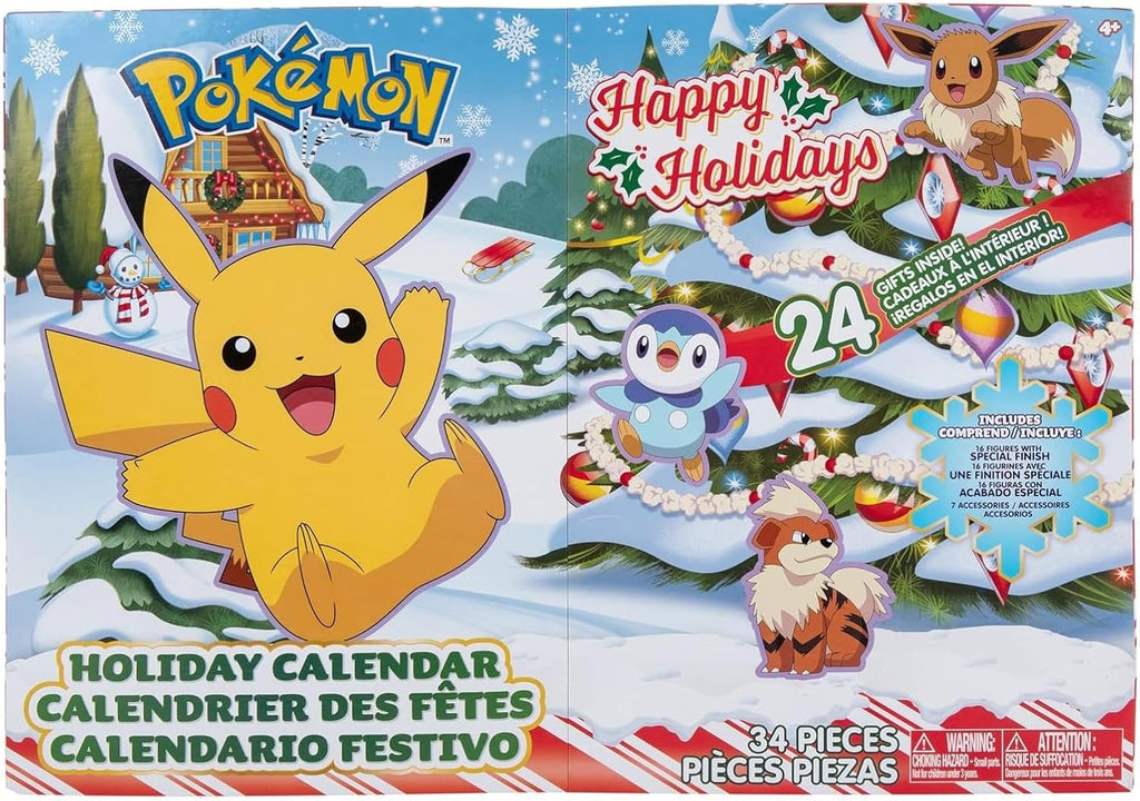 Pokémon Holiday Calendar  – 24-Day Advent Calendar