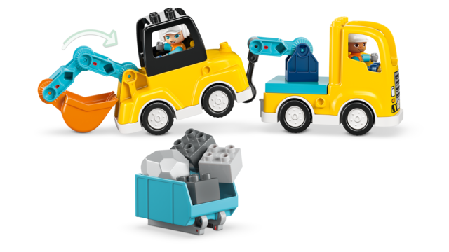 LEGO 3 in 1 Construction Vehicles 10475 – product image 7
