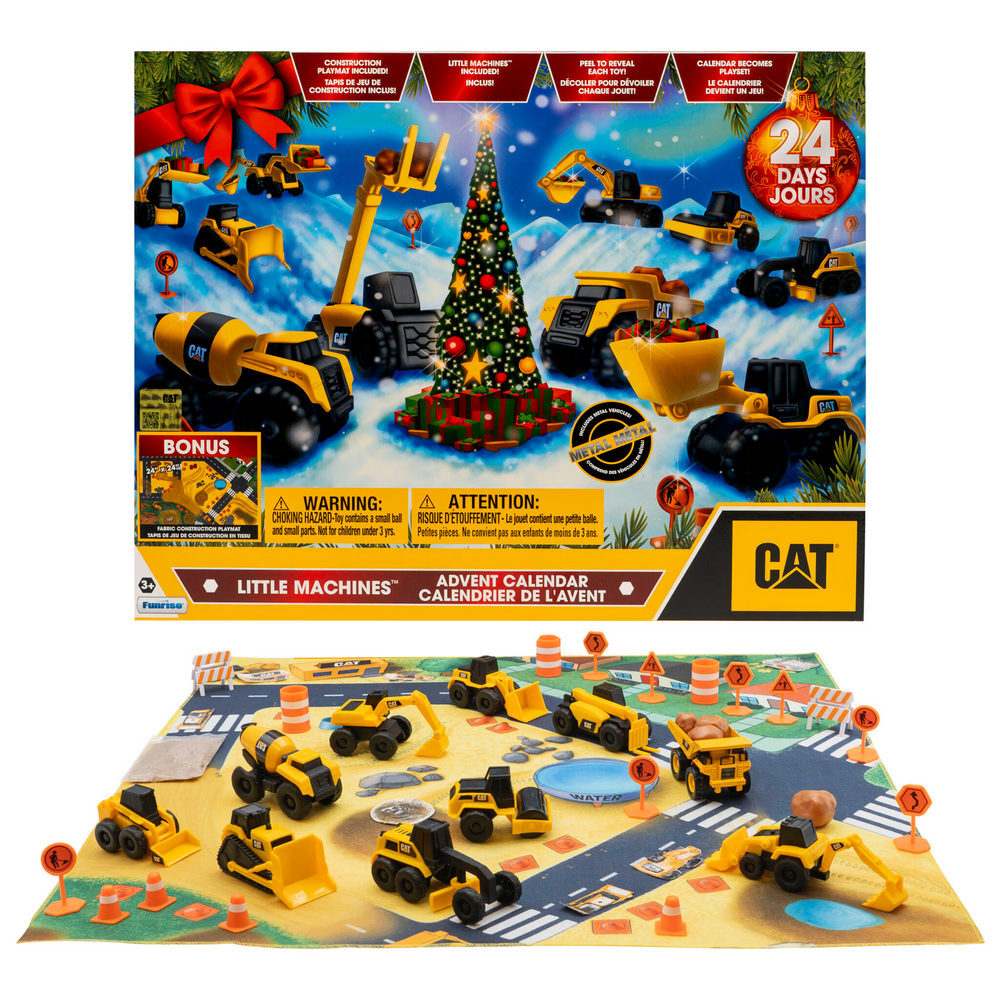 CAT Little Machines Advent Calendar – 24 Days of Construction Fun!