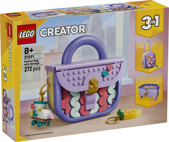 LEGO Art Fashion Bag with Storage 31391 – product image 3
