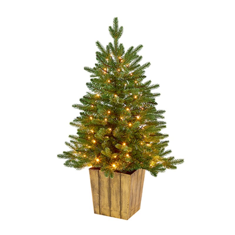 Premier 90cm FireBrights Pre-Lit Christmas Tree, 100 Warm White LED