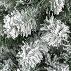 Premier 90cm (3ft) Flocked Woodcote Spruce Christmas Tree in Pot – view 4