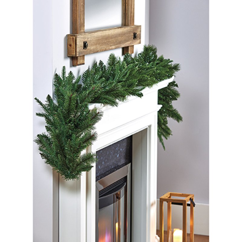 Premier 1.8m Norfolk Pine Artificial Christmas Garland – view 2
