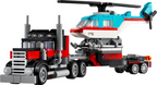 LEGO Flatbed Truck with Helicopter 31146