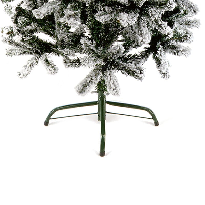 Premier 2.2m (7.5ft) Snow Flocked Slim Spruce Pine Christmas Tree – view 5