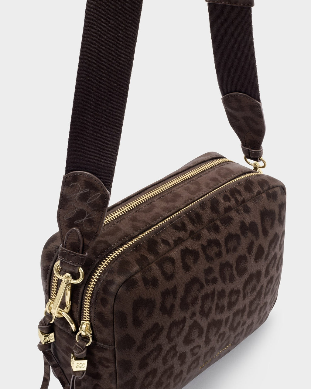 Lottie Large Crossbody Bag in Chocolate Leopard - image 3