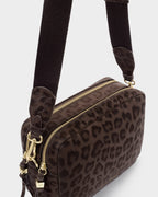 Lottie Large Crossbody Bag in Chocolate Leopard - image 3