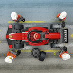 LEGO F1 Pit Stop & Pit Crew with Ferrari Car 60443