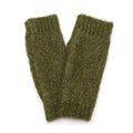 Ashleigh Khaki Recycled Blend Wrist Warmers