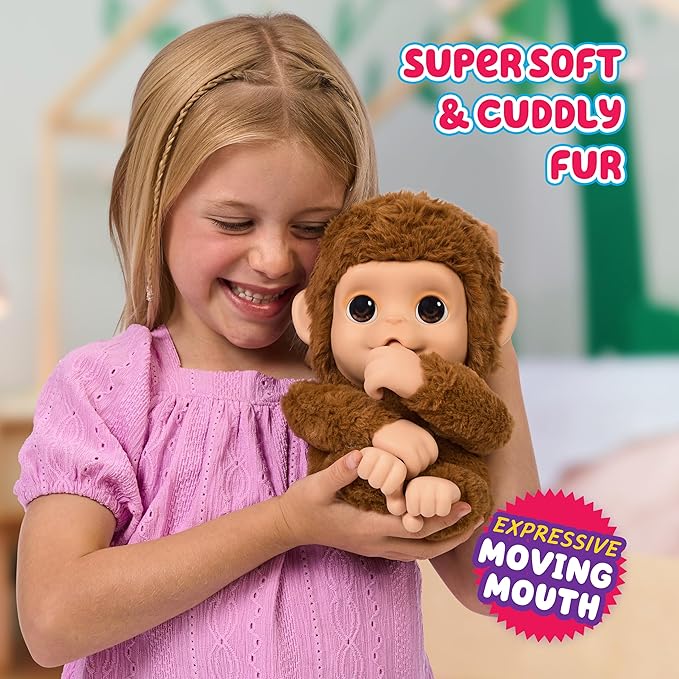Little Live Pets My Baby Monkey – 50+ Sounds & Reactions
