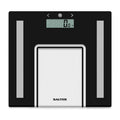 Slim Glass Analyser Bathroom Scale - Black - Flemings Department Store