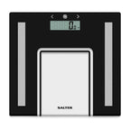 Slim Glass Analyser Bathroom Scale - Black - Flemings Department Store