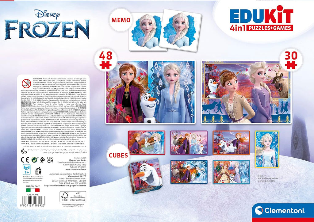 Edukit 4 In 1 Disney Frozen - Flemings Department Store