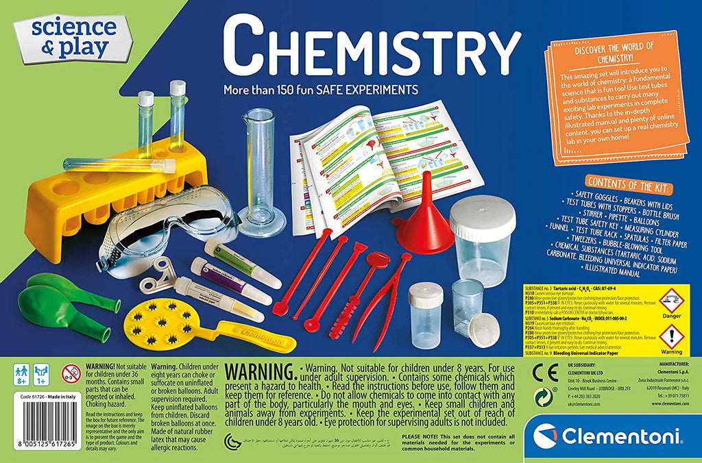 Ultimate Chemistry Lab Kit – 150 Safe Experiments & STEM Science Set