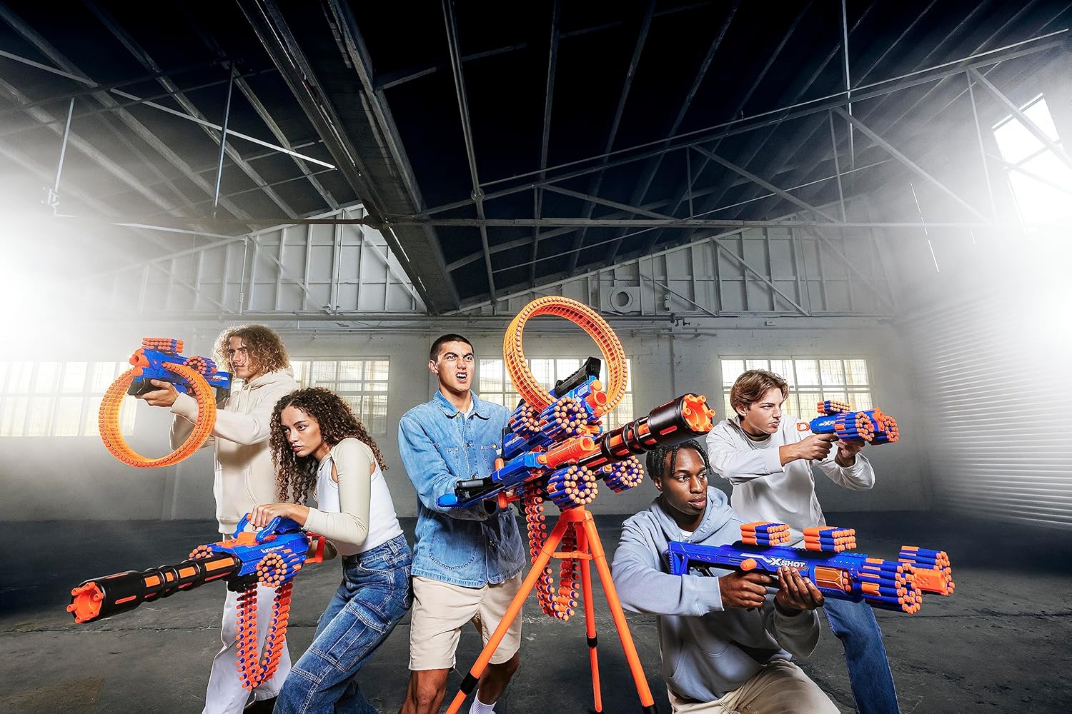 XSHOT by ZURU Insanity Motorized Rage Fire Blaster