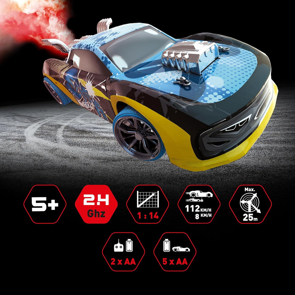 Exost Xmoke 2.4Ghz Remote Controlled Racing Car - Flemings Department Store