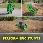 Monster Jam Grave Digger Trax RC Truck – 1:15 Amphibious Land & Water Remote Control Vehicle