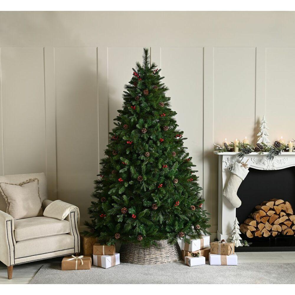 Festive Ben Nevis Pine Christmas Tree 8ft (2.4m)