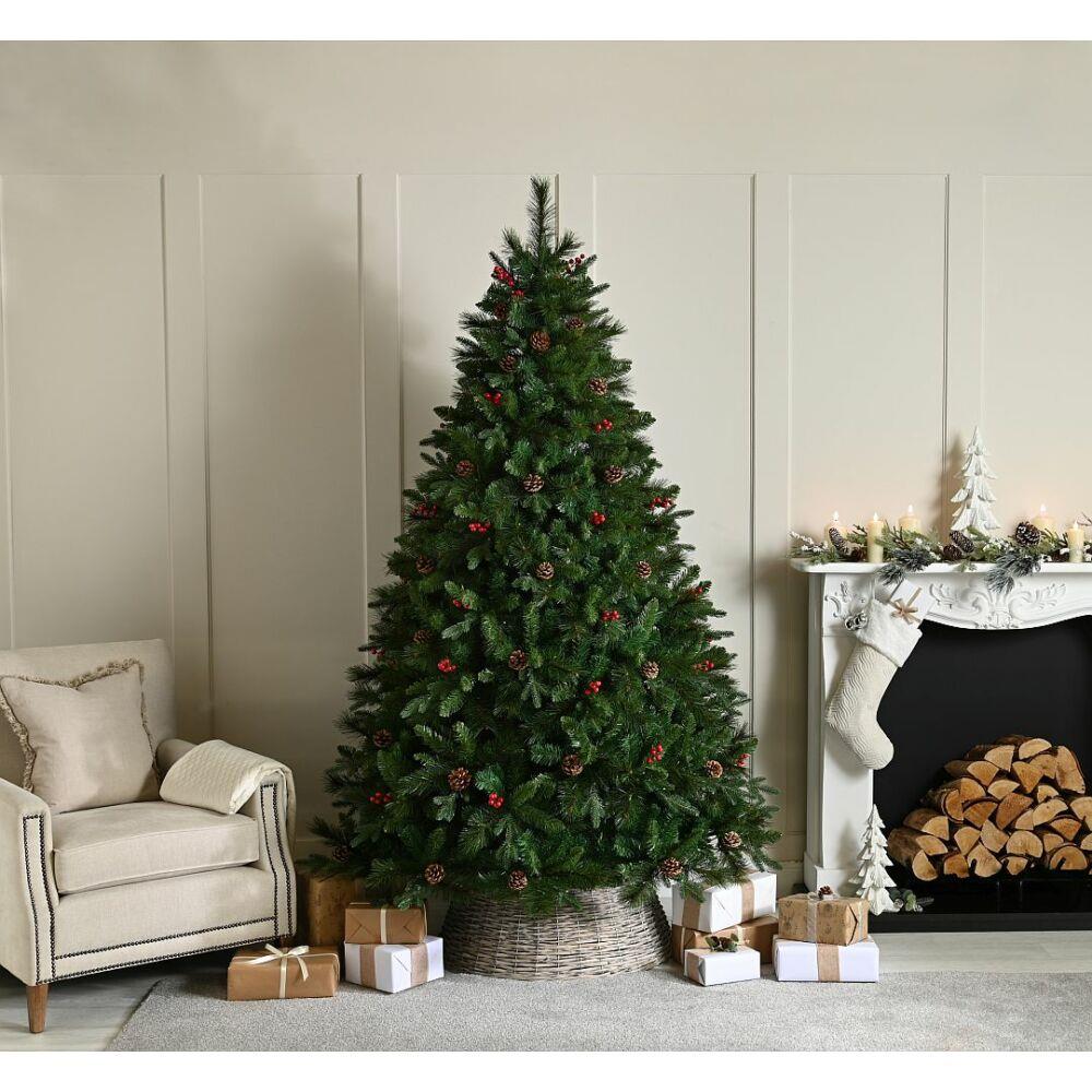 Festive Ben Nevis Pine Christmas Tree 8ft (2.4m)