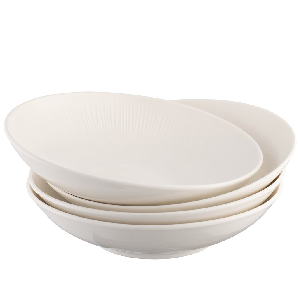Belleek Living Erne Pasta Bowls Set of 4 - Flemings Department Store
