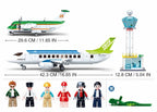 Sluban Airport Set with 2 Aircraft M38-B0930 (463 Pcs)