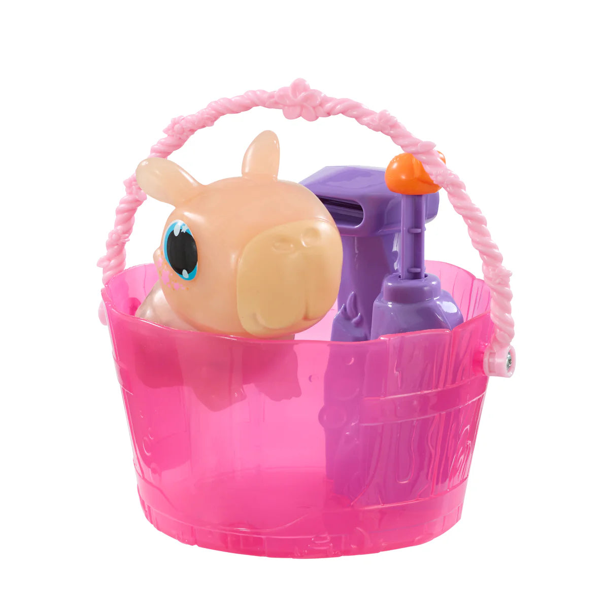 Animagic Let's Glo Capybara Spa Time Set – Light-Up Squishy Bath Toy