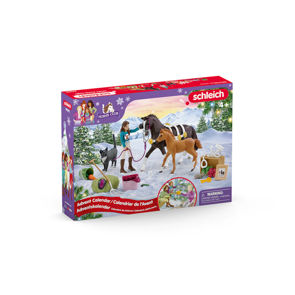 Schleich Horse Club - Sofia’s Winter Surprise Advent Calendar (36 Pieces)