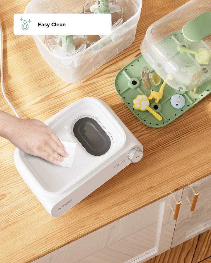 Momcozy Fast Bottle Sterilizer and Dryer – 3 Layer Bottle Steriliser
