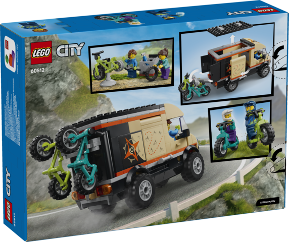 LEGO Mountain Bike Adventure Van 60512