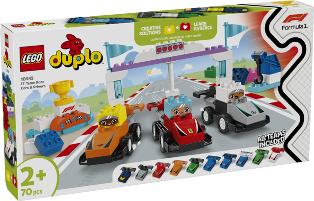 LEGO F1 Team Race Cars & Drivers 10445 – product image 1