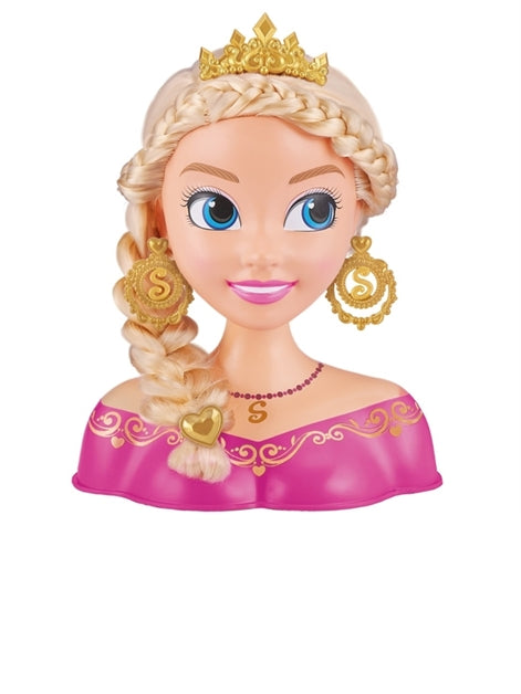 SPARKLE GIRLZ PRINCESS HAIR STYLING HEAD - Flemings Department Store