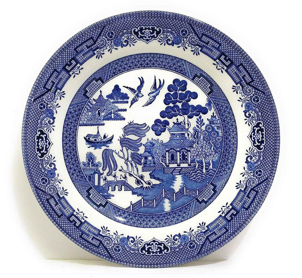 Blue Willow Pattern Breakfast & Salad Plate 9"
