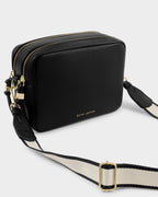 Lottie Large Crossbody Bag in Black - image 2