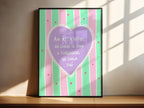 An áit a bhfuil do chroí – Irish Seanfhocal Print as Gaeilge