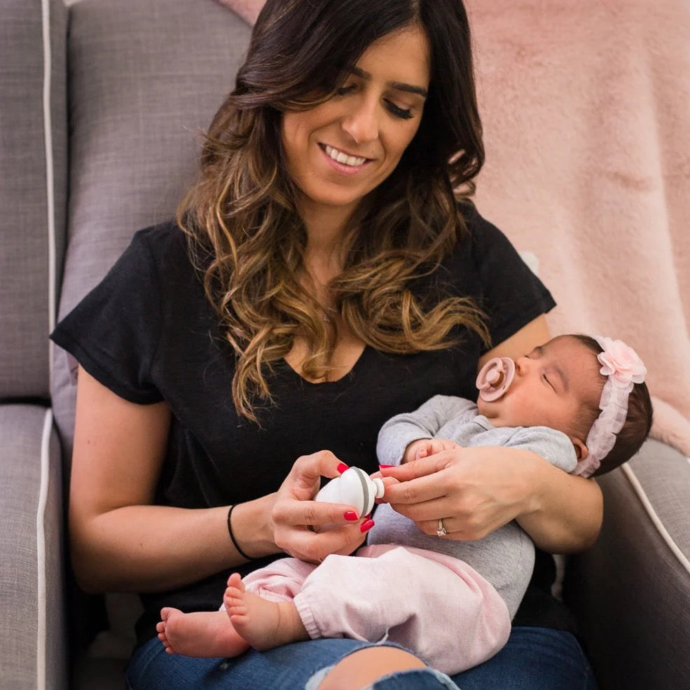 BBLuv Trimö – Safe & Quiet Electric Baby Nail Trimmer with 4-Stage Filing Discs