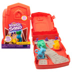 Kinetic Sand Sandy Farm Set – Sensory Play Barn with 340g of Sand & 6 Tools