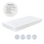 Baby Elegance Eco Fibre Cot Bed Mattress – 70 x 140 x 10cm