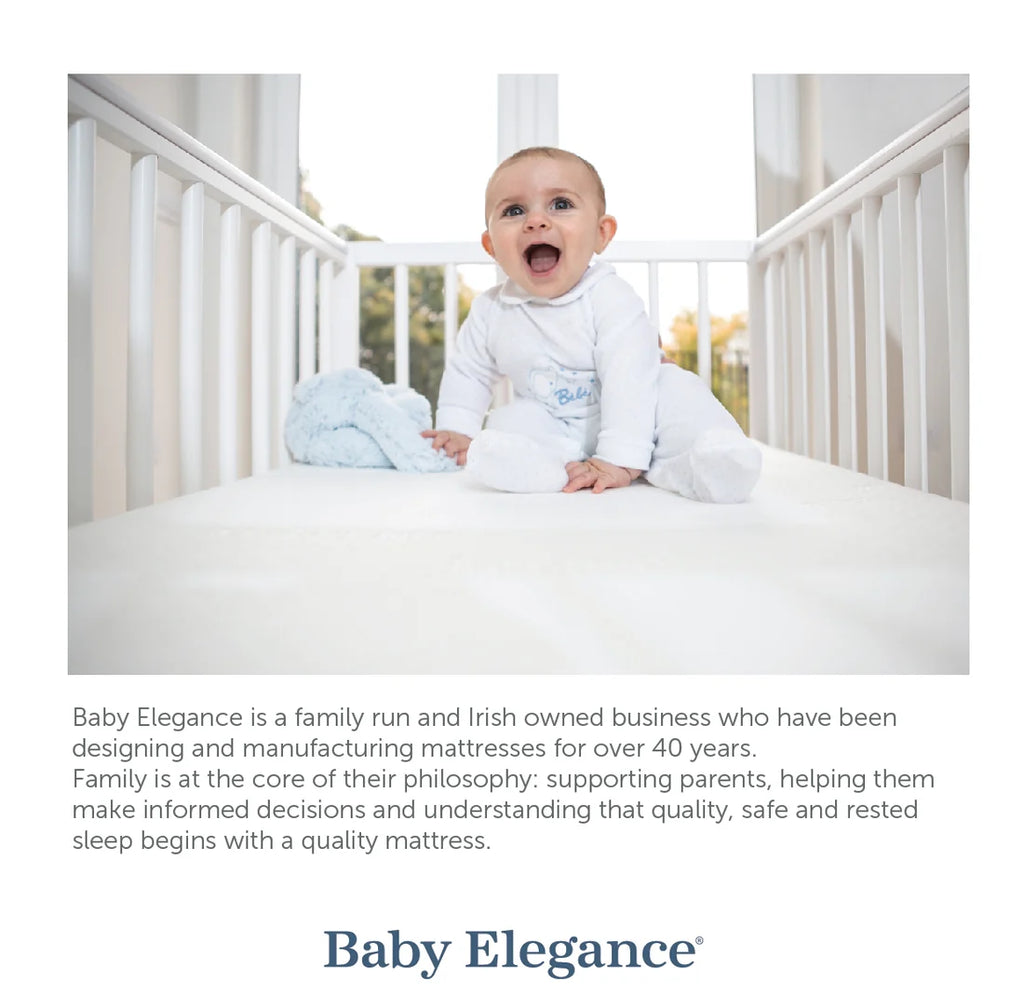 Baby Elegance Eco Fibre Cot Bed Mattress – 70 x 140 x 10cm