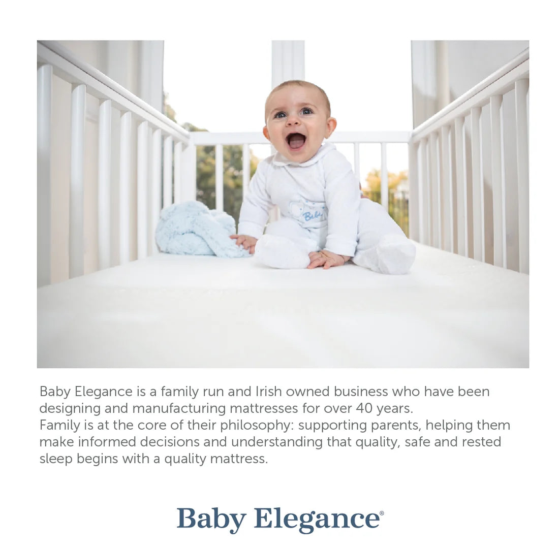 Baby Elegance Eco Fibre Cot Bed Mattress – 70 x 140 x 10cm
