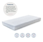Baby Elegance Micro Fibre Cot Bed Mattress – 70 x 140 x 10cm