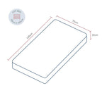 Baby Elegance Micro Fibre Cot Bed Mattress – 70 x 140 x 10cm