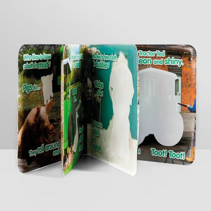 Tractor Ted Magic Bath Book | Who Likes a Bath? (From Birth)