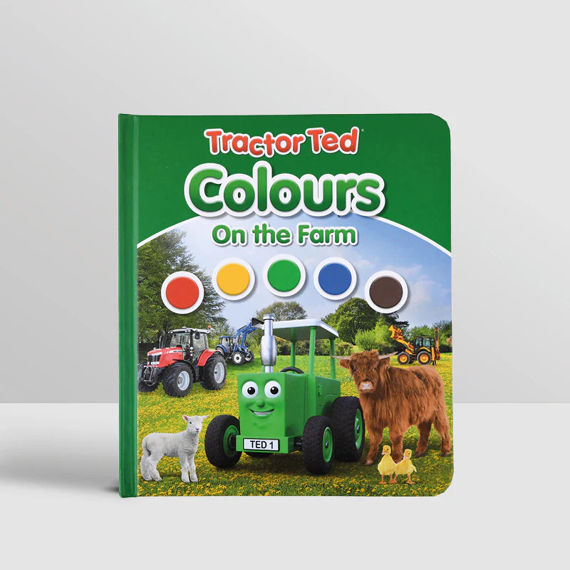 First Colours Board Book | Tractor Ted (Farm Colour Learning)