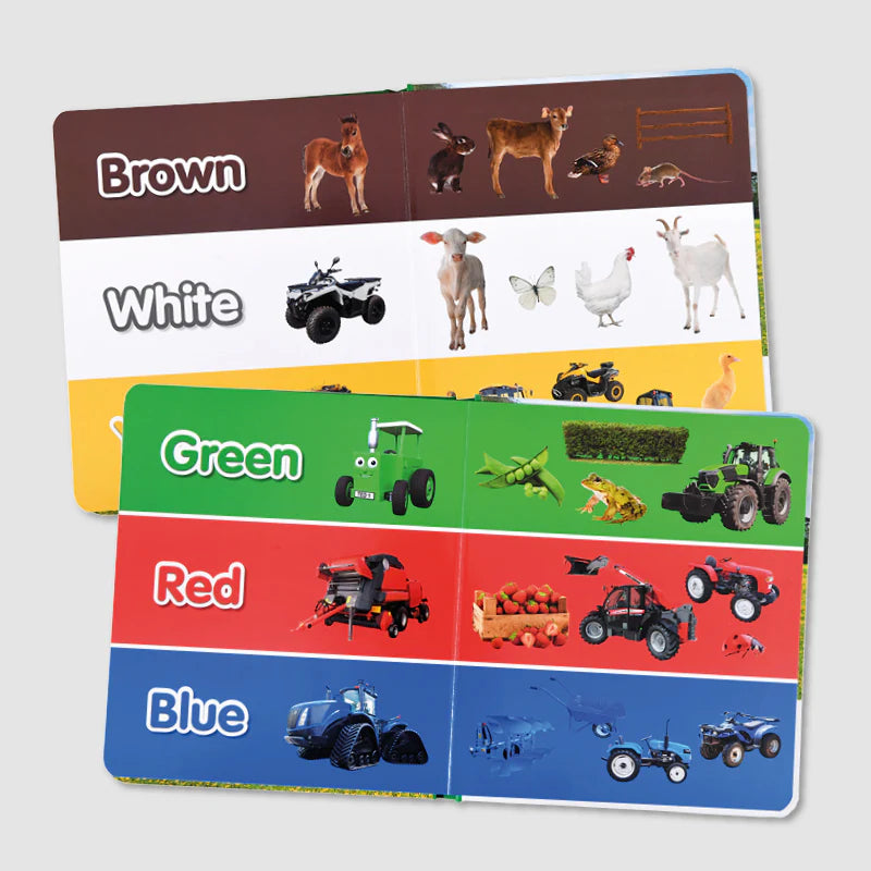 First Colours Board Book | Tractor Ted (Farm Colour Learning)
