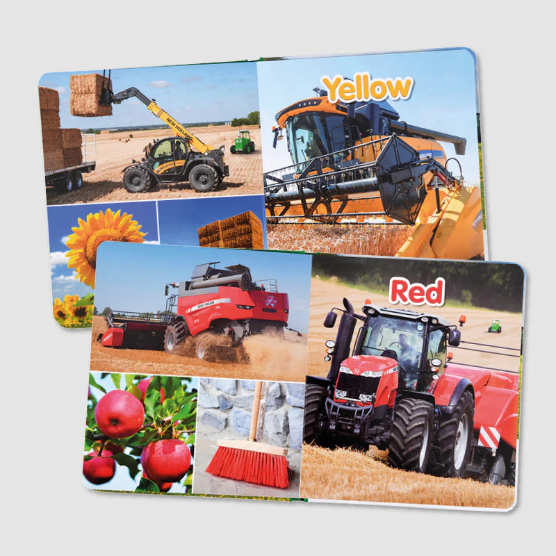 First Colours Board Book | Tractor Ted (Farm Colour Learning)