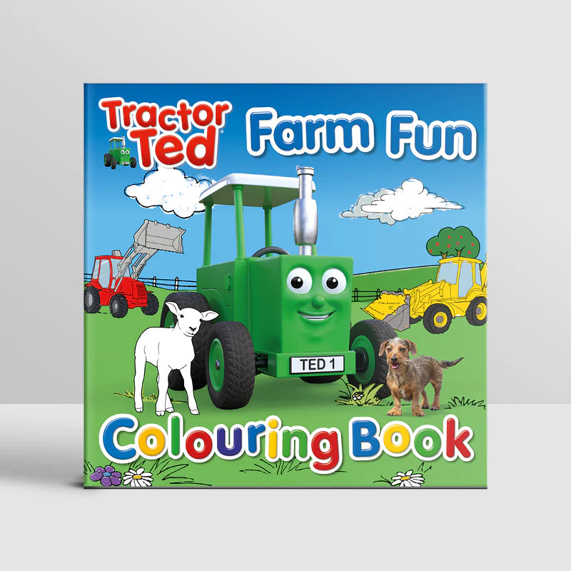 Tractor Ted Farm Fun Colouring Book | Tractors, Diggers & Animals