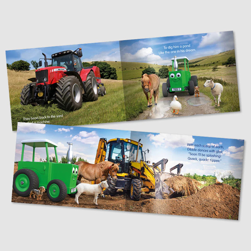 Dibble’s Digger Day (Tractor Ted) | A Pond-Digging Farm Adventure