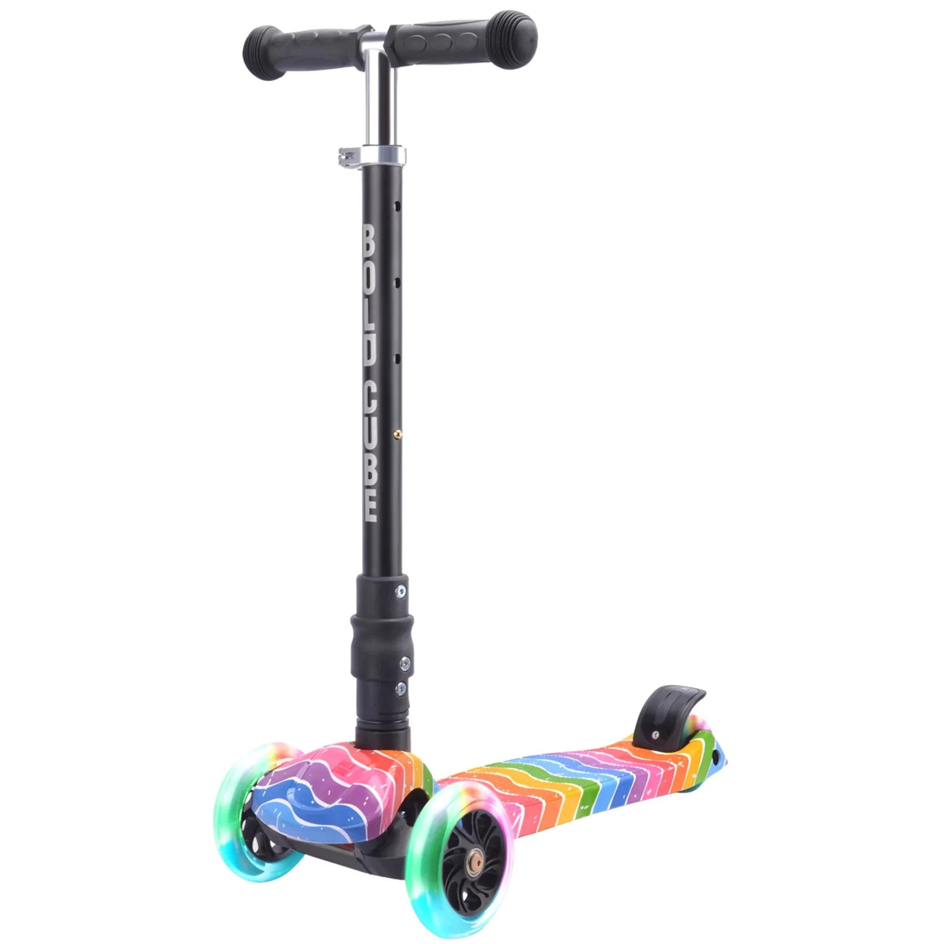 Bold Cube LED Scooter | Astro Dream & Swift Green